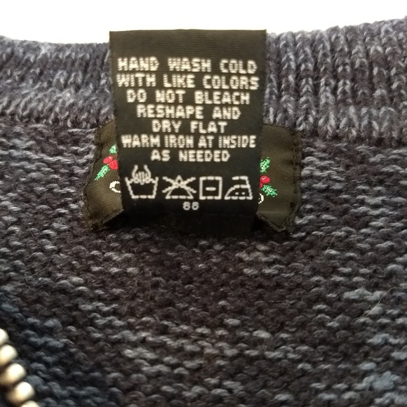 Women's Chritmas Sweater by Designer Studio Originals - Petite/Medium - Zip-Up - Picture 6 of 11